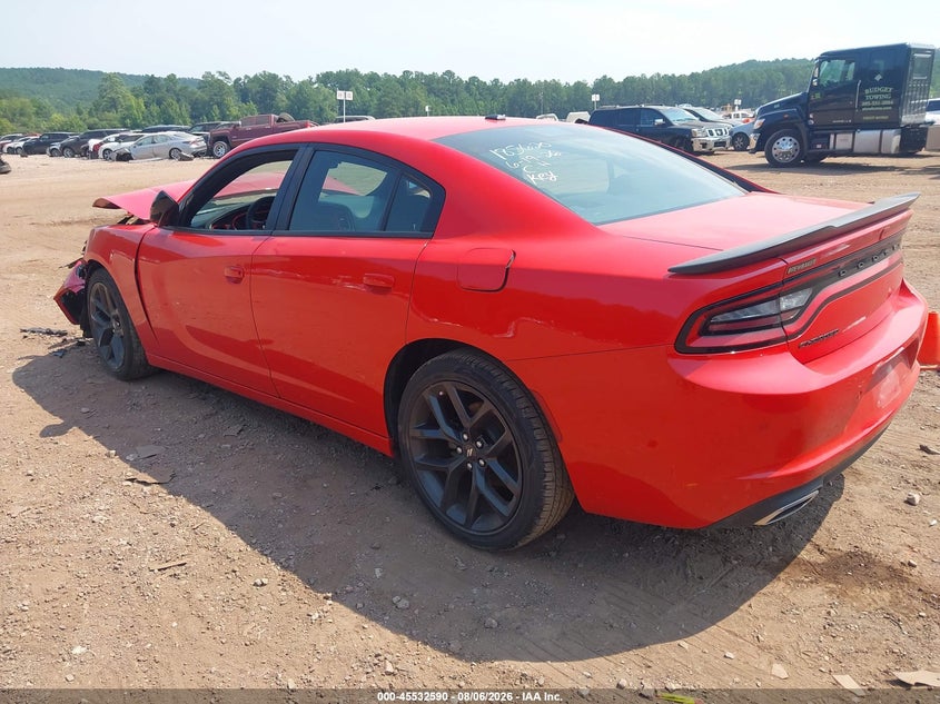 Vin: 2c3cdxbg2nh126355, lot: 46030834, dodge charger sxt rwd 20223