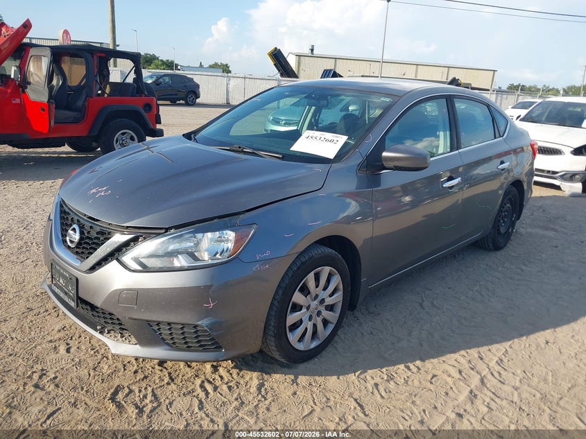 2017 NISSAN SENTRA auction photo 2