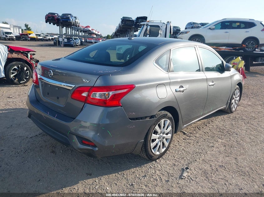 2017 NISSAN SENTRA auction photo 4
