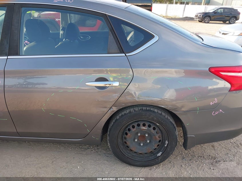 2017 NISSAN SENTRA auction photo 6