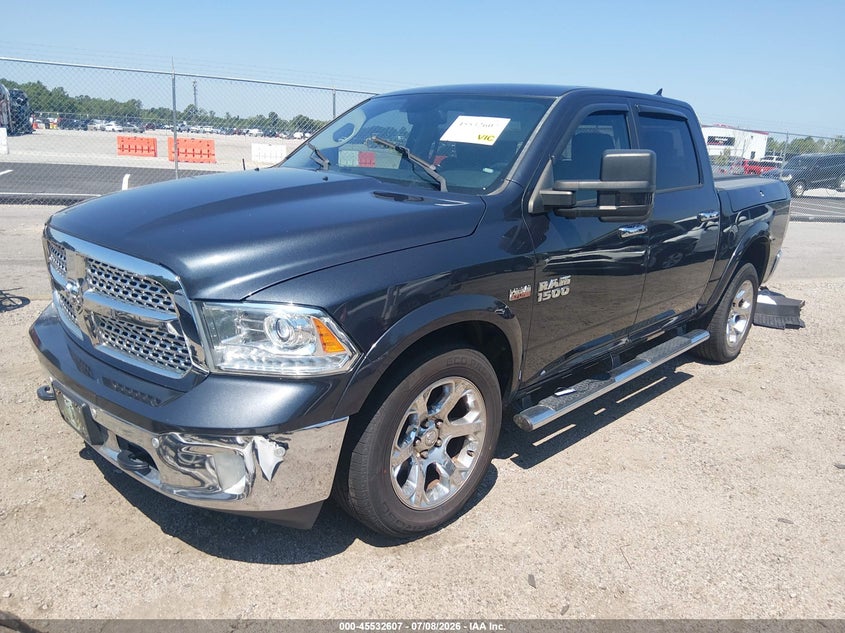 Vin: 1c6rr7nt6hs692720, lot: 46030851, ram 1500 laramie  4x4 5'7 box 20172