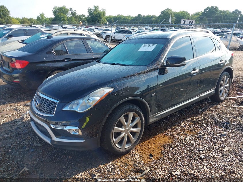 Vin: jn1bj0rr9hm400976, lot: 46030875, infiniti qx50 20172