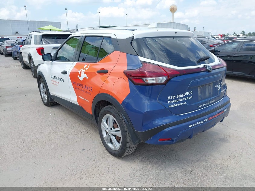 NISSAN KICKS 2023 VIN 3N1CP5BV1PL509755