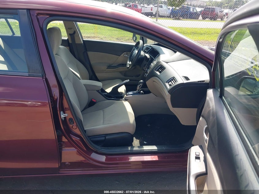 2013 HONDA CIVIC auction photo 5
