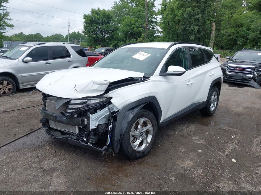 2023 Hyundai Tucson, Front End, IAAI, VIN 5NMJBCAE2PH214265 — photo 2
