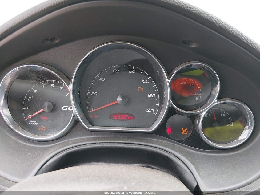 2008 Pontiac G6 Gt VIN: 1G2ZH57N884154169 Lot: 45532683
