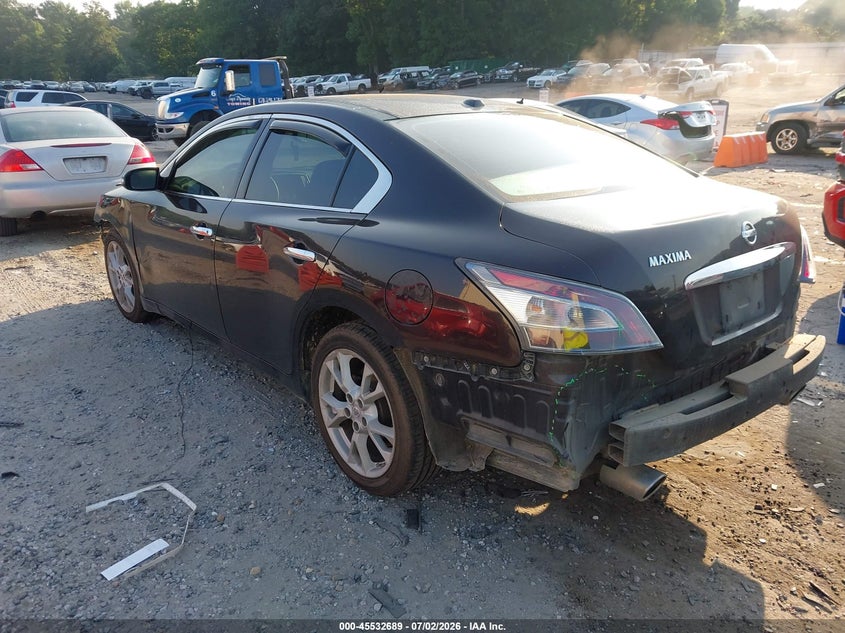 Vin: 1n4aa5ap6ec910189, lot: 46030933, nissan maxima 3.5 sv 20143