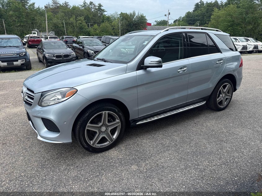 2016 MERCEDES-BENZ GLE 400 auction photo 2