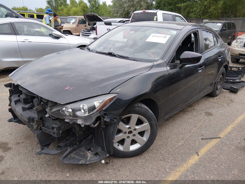Vin: 3mzbm1t70gm316398, lot: 46030954, mazda mazda3 i sport 20162