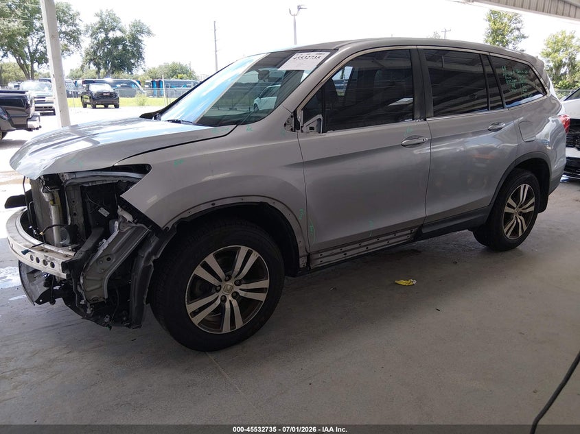 Vin: 5fnyf5h32hb028697, lot: 46030979, honda pilot ex 20172