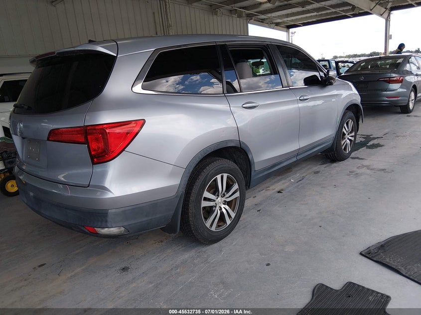 Vin: 5fnyf5h32hb028697, lot: 46030979, honda pilot ex 20174