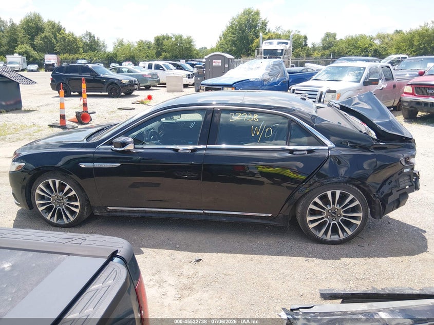 2017 Lincoln Continental Reserve VIN: 1LN6L9NP4H5623739 Lot: 45532738