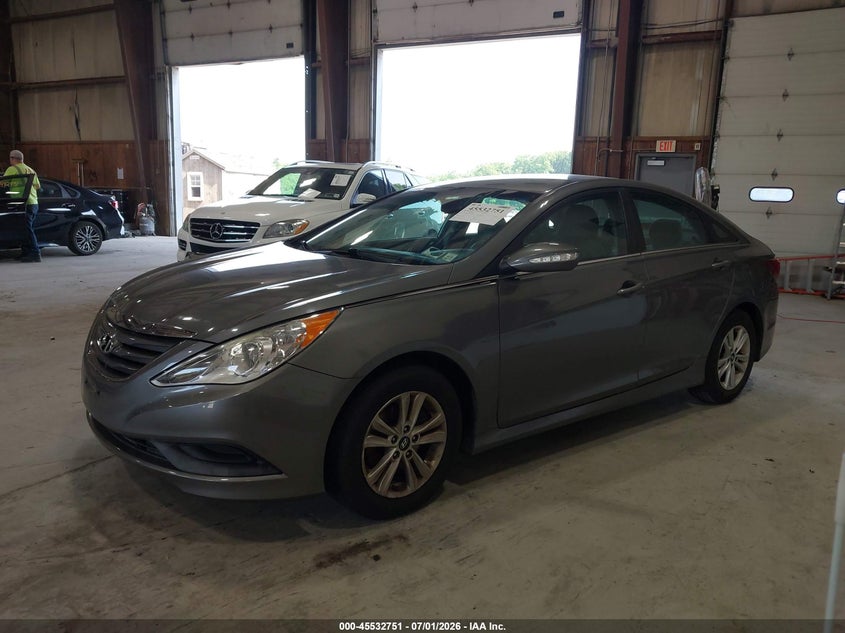 2014 Hyundai Sonata Gls 5NPEB4AC1EH872519 photo 1