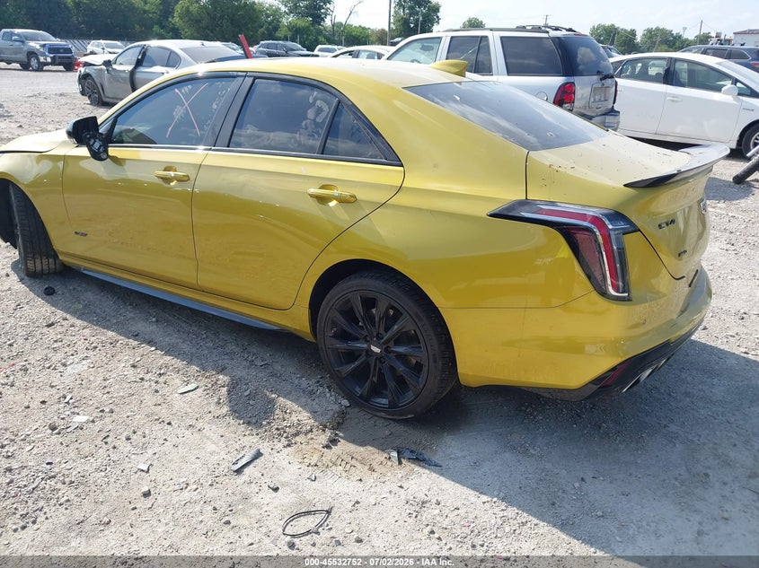 Vin: 1g6dh5rl2r0128678, lot: 46030996, cadillac ct4-v v-series 20243