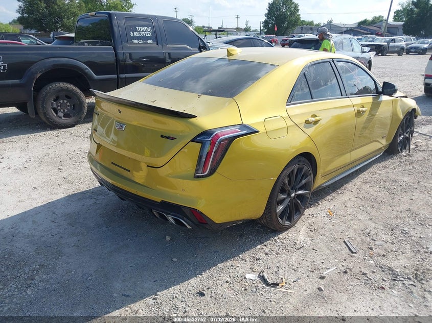 Vin: 1g6dh5rl2r0128678, lot: 46030996, cadillac ct4-v v-series 20244