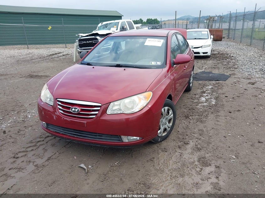2010 Hyundai Elantra Gls, Удар сзади, IAAI, VIN KMHDU4AD4AU148673 — фото 2
