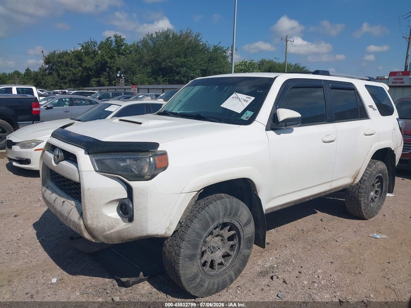 Vin: jtebu5jr3h5477913, lot: 46031044, toyota 4runner trd off road 20172