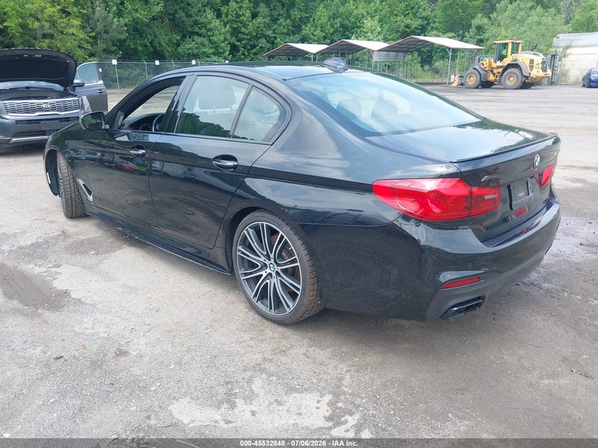 Vin: wbajb9c58jb286838, lot: 46031091, bmw m550i xdrive 20183