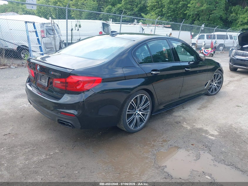 Vin: wbajb9c58jb286838, lot: 46031091, bmw m550i xdrive 20184