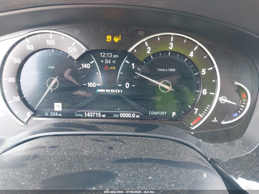2018 BMW M550I auction photo 7