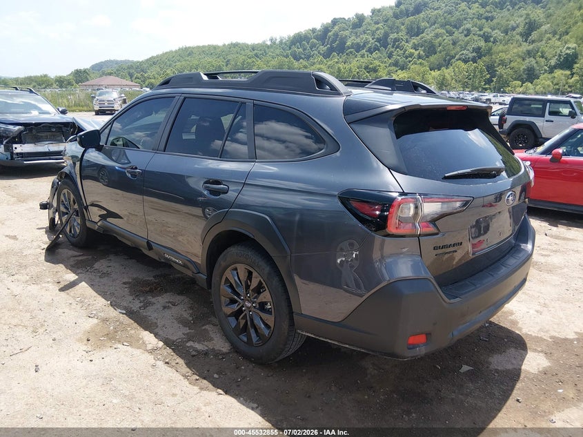 Vin: 4s4btalcxs3294290, lot: 46031099, subaru outback onyx edition 20253