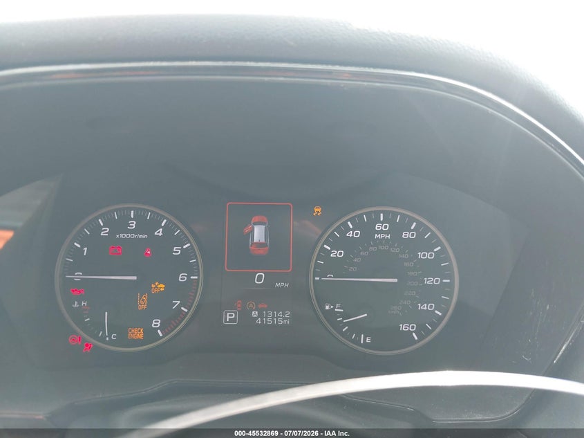 2020 SUBARU OUTBACK auction photo 7
