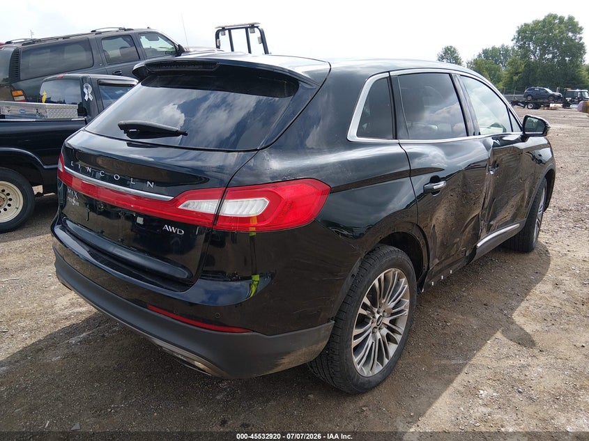 2016 LINCOLN MKX auction photo 4