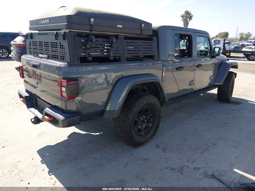 Vin: 1c6jjteg9ml522470, lot: 46031169, jeep gladiator mojave 4x4 20214