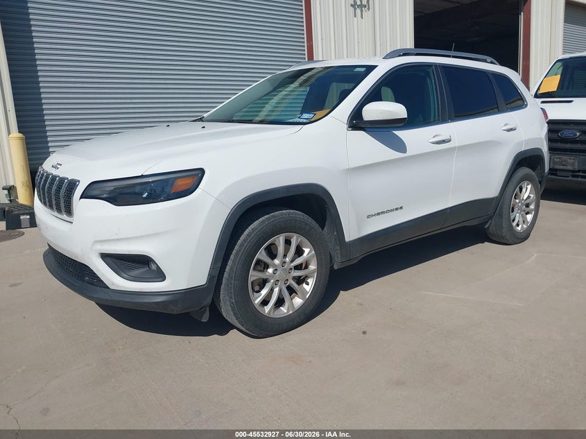 2019 Jeep Cherokee, Обычный износ, IAAI, VIN 1C4PJMCB1KD429966 — фото 2