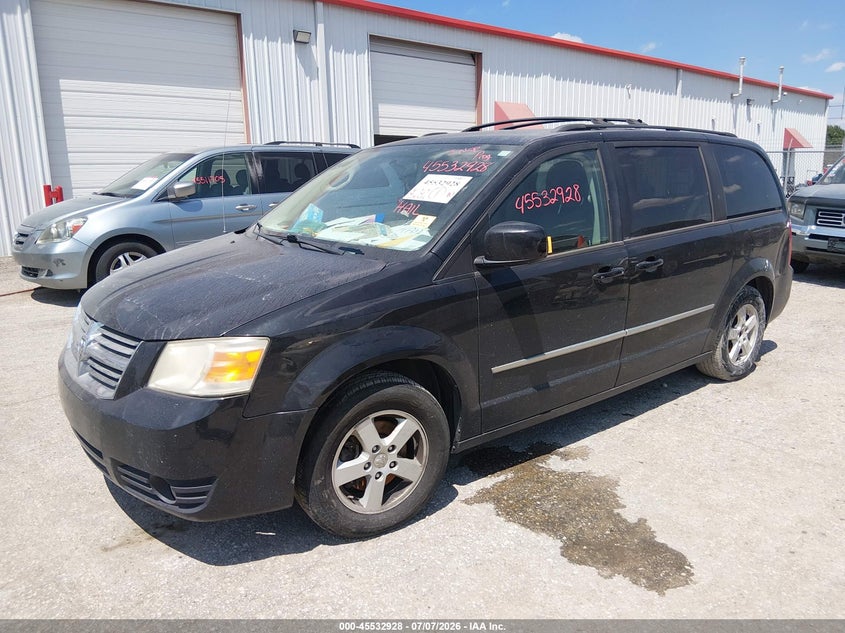 Vin: 2d4rn5d18ar445301, lot: 46031172, dodge grand caravan sxt 20102