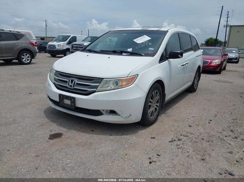 2012 Honda Odyssey Ex-L 5FNRL5H63CB076984 photo 1