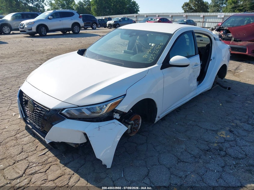 2021 NISSAN SENTRA auction photo 2