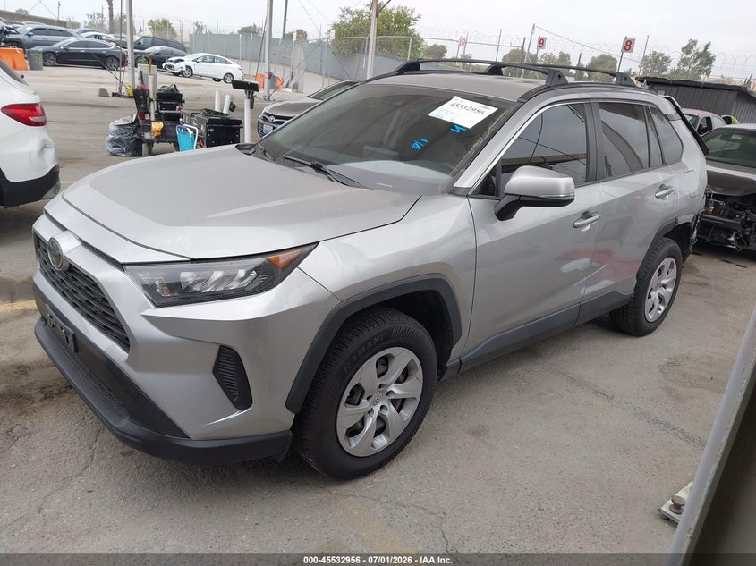 JTMK1RFV8KJ001603 2019 Toyota Rav4 Le photo 1
