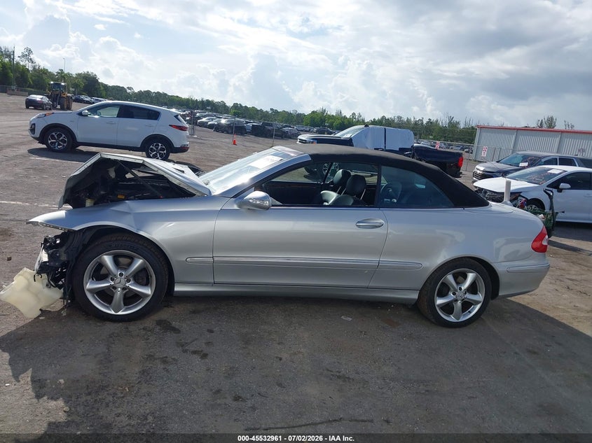 2005 Mercedes-Benz Clk 320 VIN: WDBTK65J05F123554 Lot: 45532961