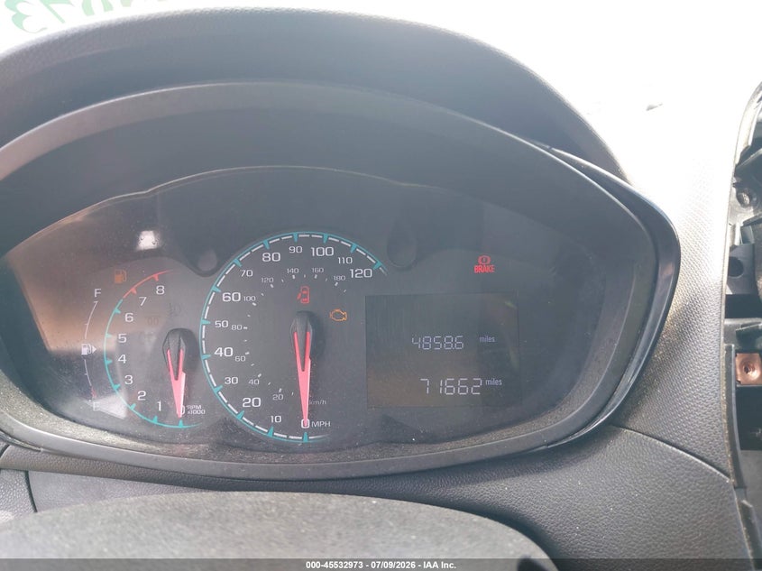 2019 Chevrolet Spark Ls Cvt VIN: KL8CB6SA6KC732577 Lot: 45532973