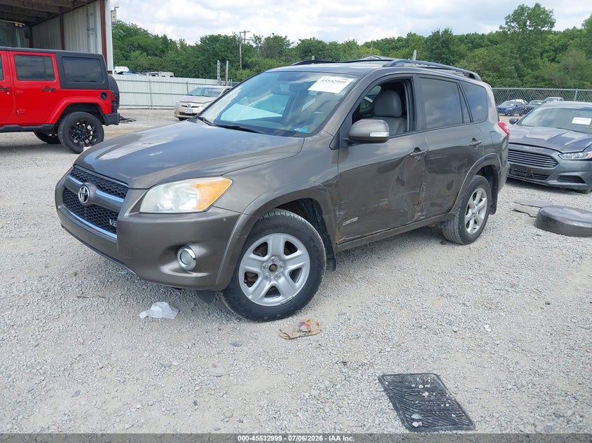 2010 Toyota RAV 4, Левый бок, IAAI, VIN 2T3YK4DV7AW005185 — фото 2