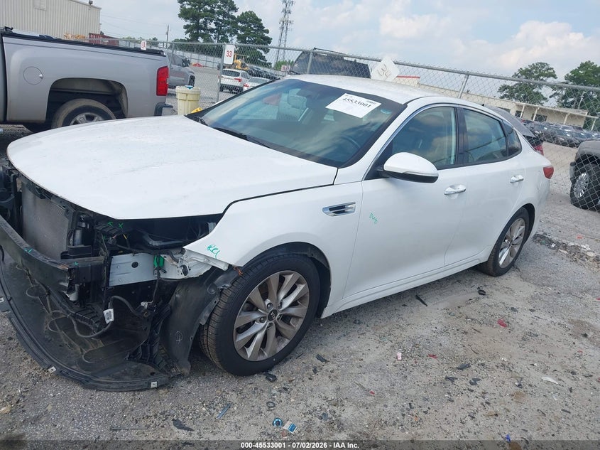 Vin: 5xxgu4l37hg129444, lot: 46031245, kia optima ex 20172