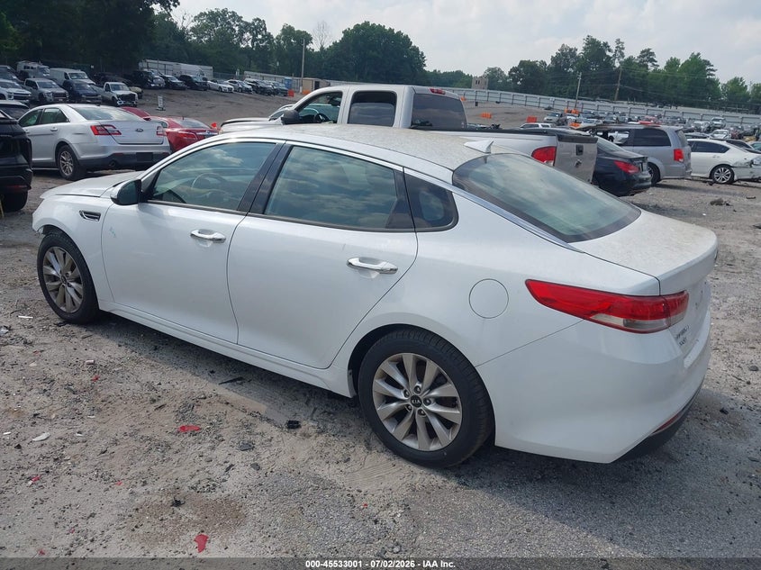 Vin: 5xxgu4l37hg129444, lot: 46031245, kia optima ex 20173