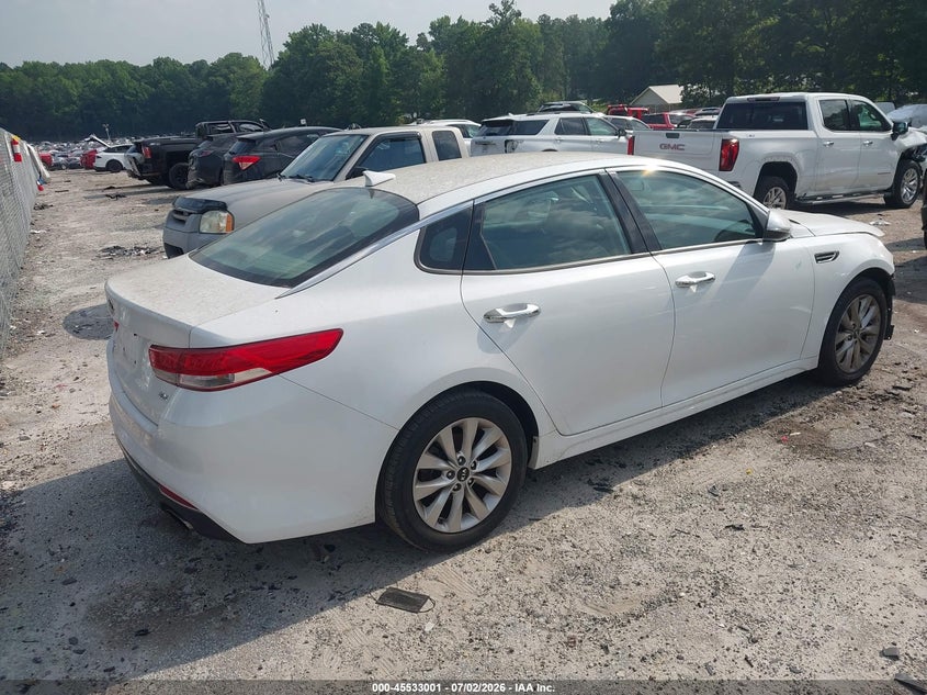 Vin: 5xxgu4l37hg129444, lot: 46031245, kia optima ex 20174