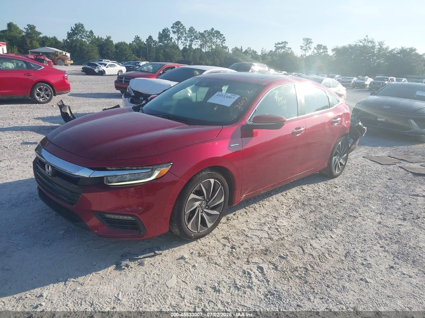 Vin: 19xze4f94ne008865, lot: 46031251, honda insight touring 20222