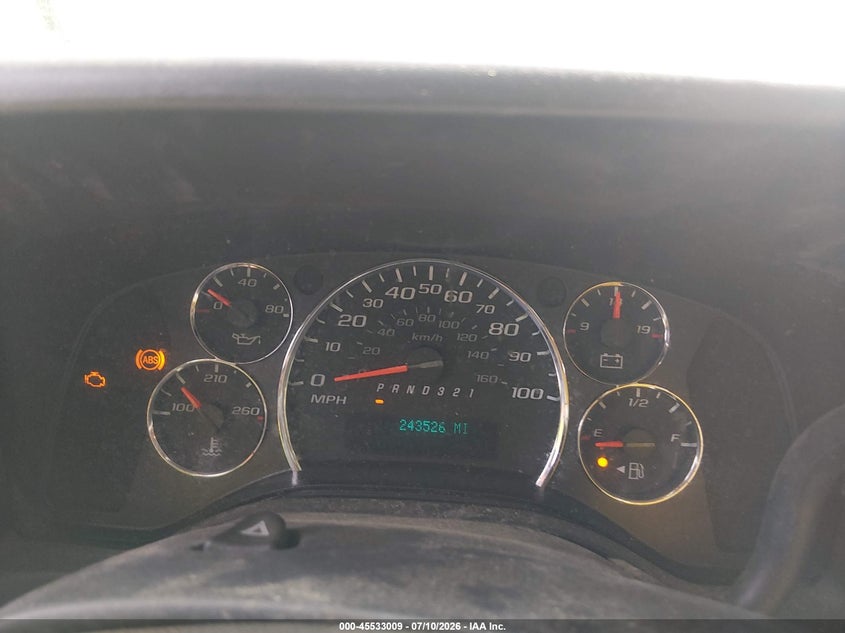 2008 GMC Savana Cutaway Work Van VIN: 1GDJG31K581905885 Lot: 45533009