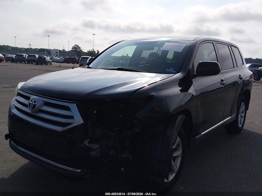 Vin: 5tdbk3eh3bs066982, lot: 46031258, toyota highlander base v6 20112