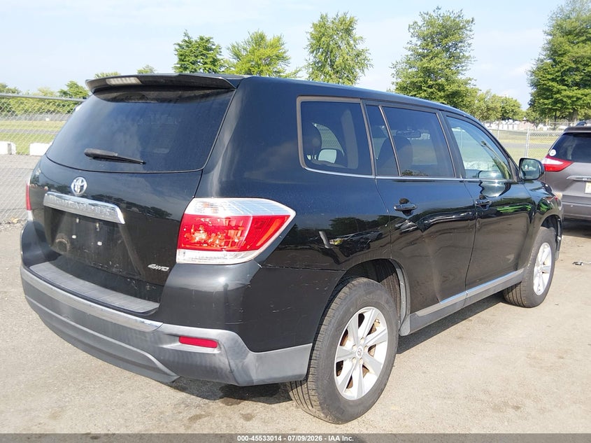 Vin: 5tdbk3eh3bs066982, lot: 46031258, toyota highlander base v6 20114