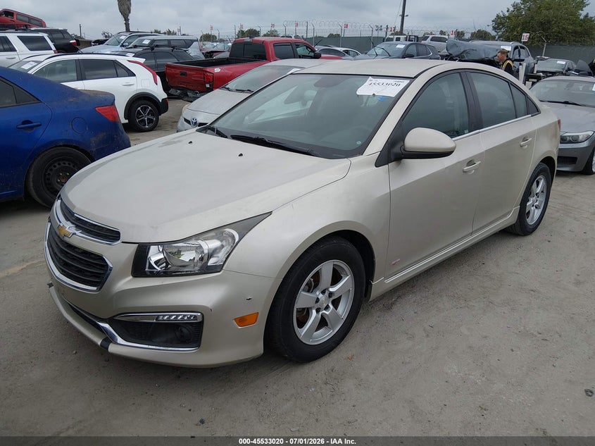 2016 Chevrolet Cruze Limited 1lt Auto 1G1PE5SB5G7207781 photo 1