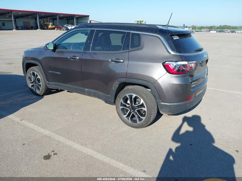 Vin: 3c4njdcn7rt602525, lot: 46031288, jeep compass limited 4x4 20243