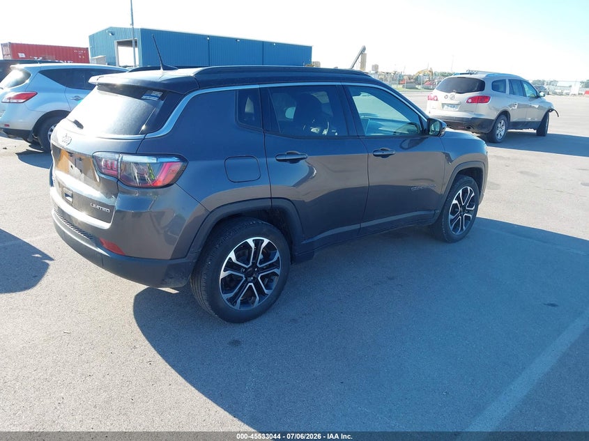 Vin: 3c4njdcn7rt602525, lot: 46031288, jeep compass limited 4x4 20244