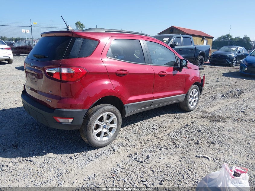 2022 FORD ECOSPORT auction photo 4