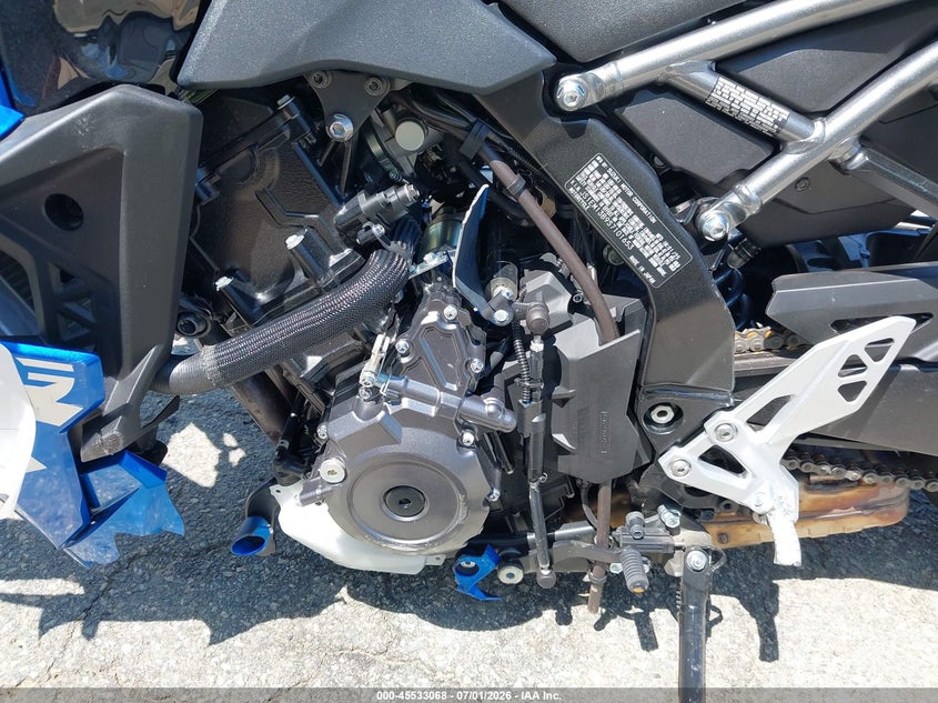 2025 Suzuki Gsx800 F VIN: JS1EM13B9S7101653 Lot: 45533068