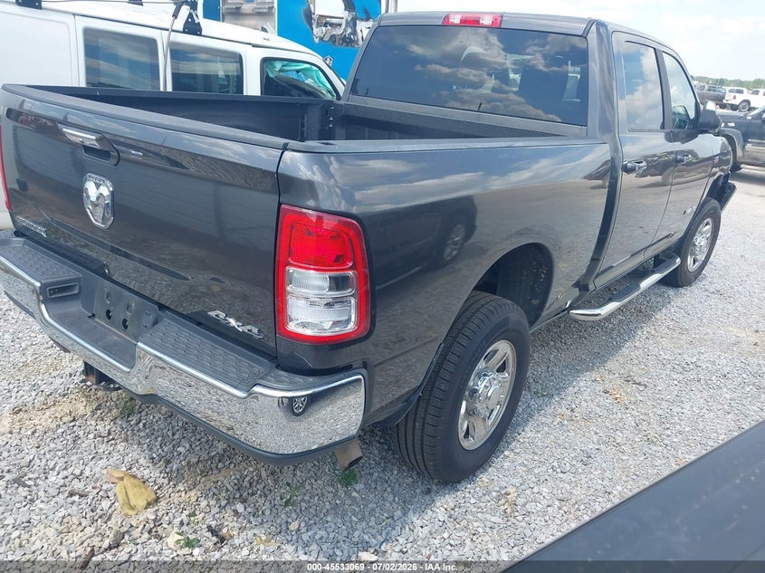 Vin: 3c6ur5dj3kg663706, lot: 46031313, ram 2500 big horn  4x4 6'4 box 20194
