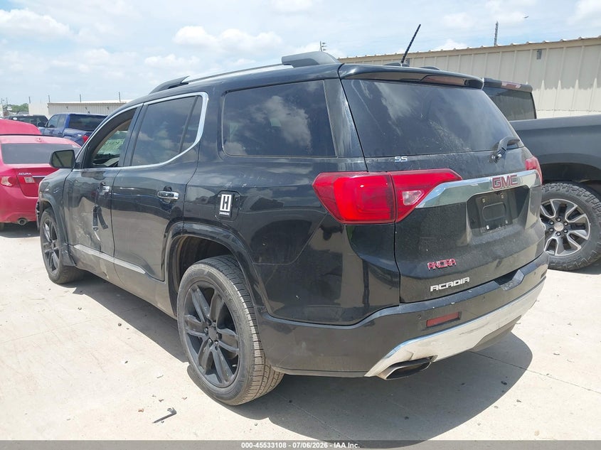 Vin: 1gkknpls1hz120689, lot: 46031352, gmc acadia denali 20173